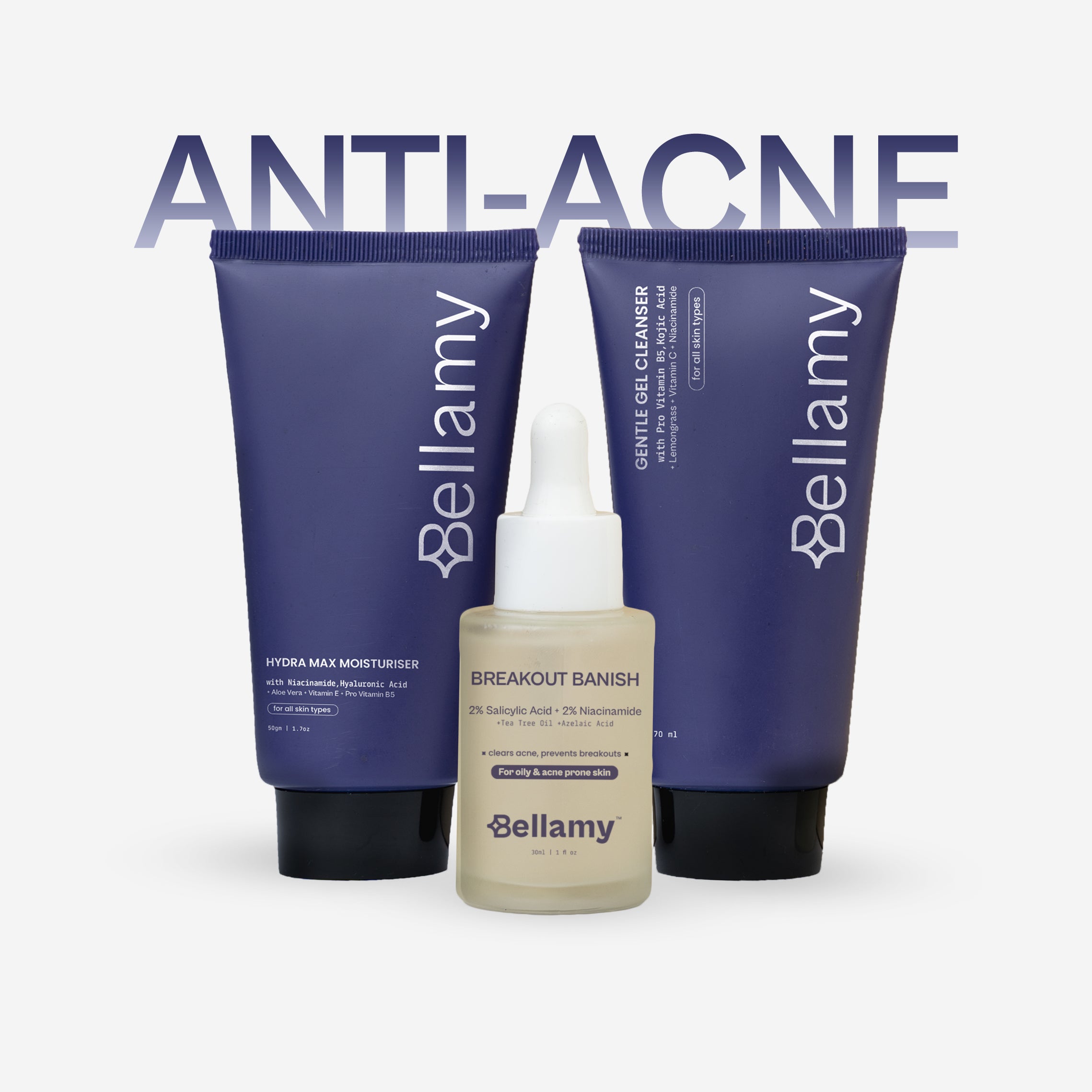 Anti Acne 3-Step Skincare Bundle